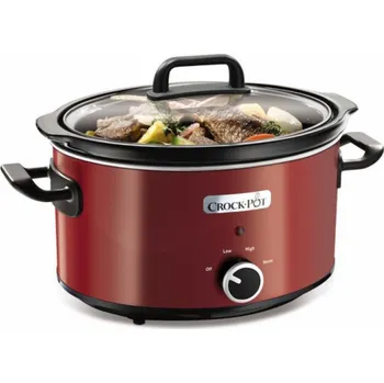 Multifunkční hrnec Crock-Pot CROCK-HRNEC POMALÝ VARNÁŘ 3,5L ČERVENÝ