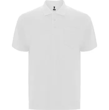 Pánské tričko Unisex polokošile s krátkým rukávem Centauro Premium - Bílá / L