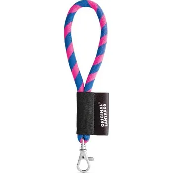 . Lanyard Tube Short Set. Standardní modely - Fluorescenční Růžová / Královská Modrá
