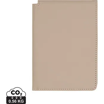 Obal na doklad RFID obal na pas VINGA Baltimore z RCS recykl. polyesteru - Greige