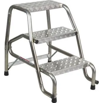 Schůdek Hliníkové schůdky Strong, 3 stupně