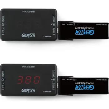 Dron GEPRC USB-C Nabíječka GEP-C1 na 1S baterie (GEPRC) - s ukazatelem napětí