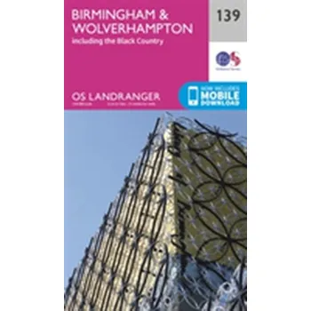 Encyklopedie Birmingham & Wolverhampton - Ordnance Survey [EN] (2016, Skládaná mapa, Ordnance Survey)