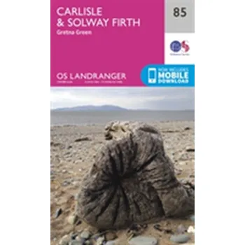 Encyklopedie Carlisle & Solway Firth, Gretna Green - Ordnance Survey [EN] (2016, Skládaná mapa, Ordnance Survey)
