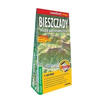 Cestování Comfort! map Bieszczady. Mapa panoramiczna - praca zbiorowa