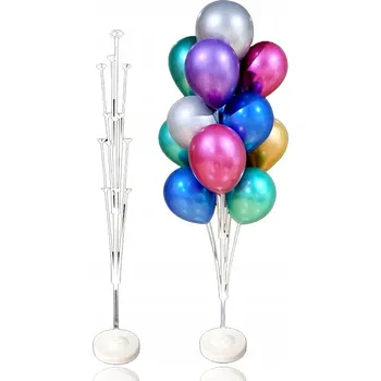 Balónek Stojan na Balónky Dekorace VELKÝ 130cm na 13 Balónků
