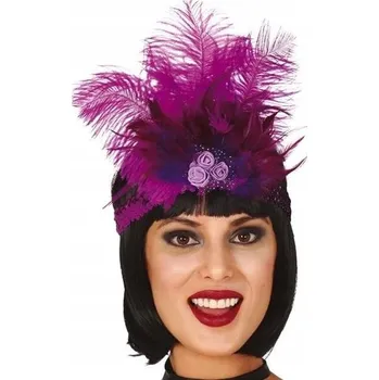 Čelenka Guirca čelenka do vlasů ve stylu 20., 30. a 40. let