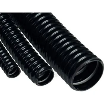 Instalatérský materiál Flexibilní trubka 520N, UV, černá, vnitřní průměr 16 mm, vnější průměr 20 mm, návin 25 m