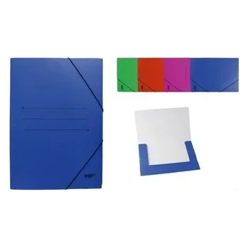 Set školních potřeb Teczka kartonowa A4 z gumką MIX (pl, 2000, MP Main Paper)