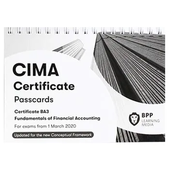 CIMA BA3 Fundamentals of Financial Accounting - BPP Learning Media [EN] (2019, Spiral-, BPP Learning Media)