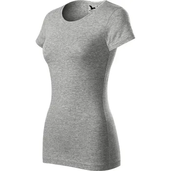Dámské tričko Glance tričko dámské tmavě šedý melír XL