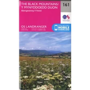 Encyklopedie The Black Mountains - Ordnance Survey [EN] (2016, Skládaná mapa, Ordnance Survey)