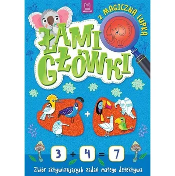 Hlavolam Łamigłówki z magiczną lupką - Anna Podgórska [PL] (2024, Taschenbuch, Aksjomat)