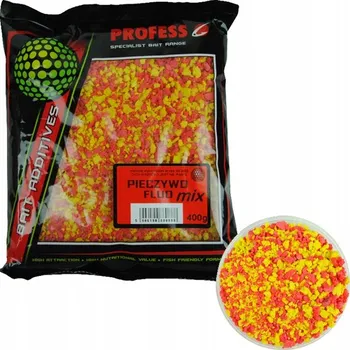 Návnadová surovina Zvýrazňovač do krmiva Pieczywo Fluo Mix Profess 400g
