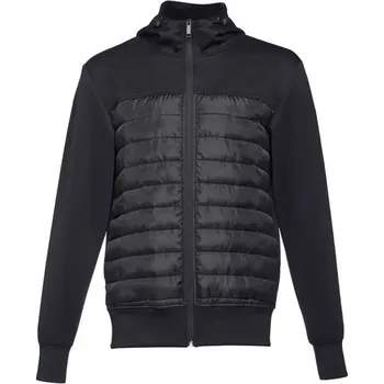 THC SKOPJE. Pánská bunda s kapucí z 300T taftu - Černá / M