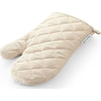 Chňapka RICKEY. Bavlněná kuchyňská chňapka (60% recyklované) - Světlá Přírodní