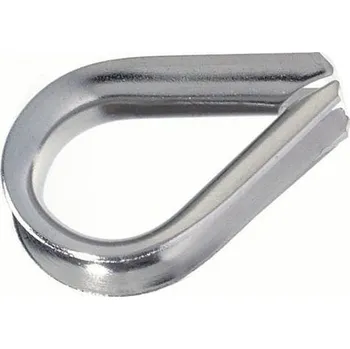 Tesařské kování Očnice B 18x40 (DIN6899) zinek bílý KT05204