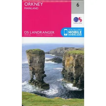 Encyklopedie Orkney - Mainland - Ordnance Survey [EN] (2016, Skládaná mapa, Ordnance Survey)