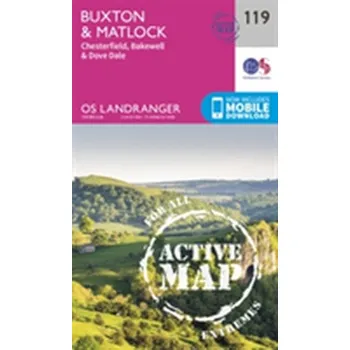 Encyklopedie Buxton & Matlock, Chesterfield, Bakewell & Dove Dale - Ordnance Survey