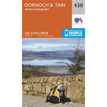 Encyklopedie Dornoch and Tain - Ordnance Survey [EN] (2015, Skládaná mapa, Ordnance Survey)