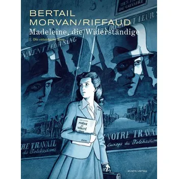 Komiks pro dospělé Madeleine, die Widerständige - Madeleine Riffaud [DE] (2022, Firma, Avant-Verlag, Berlin)