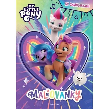 My Little Pony - Maľovanky so samolepkami (sk, 2023, Brožovaná šitá, Egmont)
