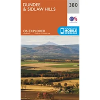 Encyklopedie Dundee and Sidlaw Hills - Ordnance Survey [EN] (2015, Skládaná mapa, Ordnance Survey)