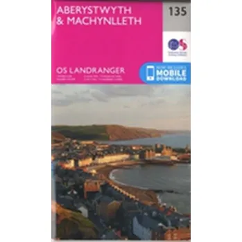 Encyklopedie Aberystwyth & Machynlleth - Ordnance Survey [EN] (2016, Skládaná mapa, Ordnance Survey)
