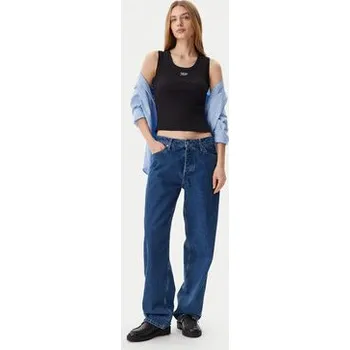 Tommy Jeans Top DW0DW21369 Černá Slim Fit M