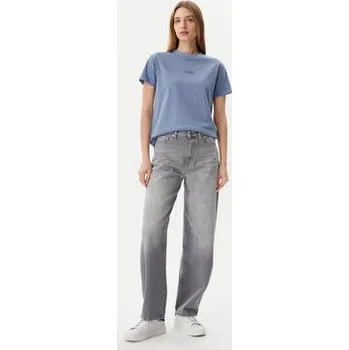 Pánské tričko Napapijri T-Shirt S-Azure NP0A4IG3 Modrá Regular Fit S