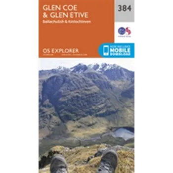 Encyklopedie Glen Coe - Ordnance Survey [EN] (2015, Skládaná mapa, Ordnance Survey)