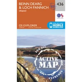 Encyklopedie Beinn Dearg and Loch Fannich - Ordnance Survey