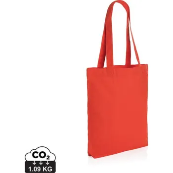 Tote bag Impact z 285g recykl. canvas - Luscious Red