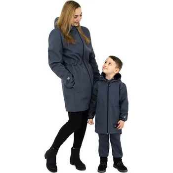 Kojenecká bunda ESITO Dětská parka Elega Grey - šedá / 86 - 116 šedá