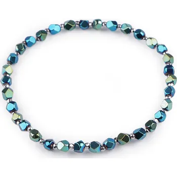 Náramek Náramek pružný hematitový