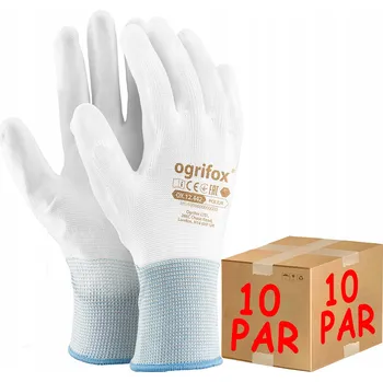 Pracovní rukavice Rukavice Ogrifox PRACOVNÍ RUKAVICE POLYURETANOVÉ vel. 10 - 10 PÁRŮ velikost 10 - XL 10 párů