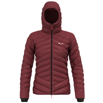 Dámská softshellová bunda SALEWA ORTLES MEDIUM 3 DWN péř.bunda dámská syrah Varianta: 38