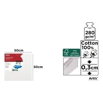 Set školních potřeb Tablica malarska 50x50x0,3cm 280G/m2