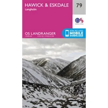 Encyklopedie Hawick & Eskdale, Langholm - Ordnance Survey [EN] (2016, Skládaná mapa, Ordnance Survey)