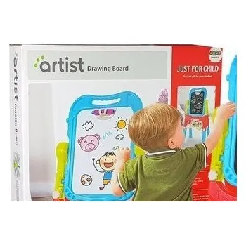 Magnetická kreslící tabulka Tablica magnetyczna kredowa 2w1