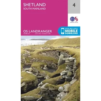 Encyklopedie Shetland - South Mainland - Ordnance Survey [EN] (2016, Skládaná mapa, Ordnance Survey)