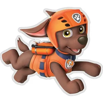 Samolepící dekorace Samolepky na zeď patrola Zuma - Paw Patrol