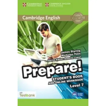Anglický jazyk Cambridge English Prepare! Level 7 Student's Book and Online Workbook with Testbank – James Styring (EN)