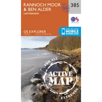 Encyklopedie Rannoch Moor and Ben Alder - Ordnance Survey