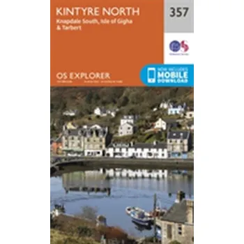 Encyklopedie Kintyre North - Ordnance Survey [EN] (2015, Skládaná mapa, Ordnance Survey)