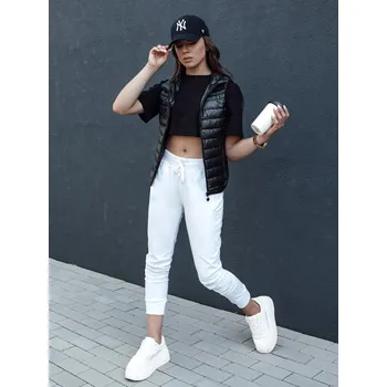 Dámská vesta Černá dámská prošívaná vesta se stojáčkem STYLISHZ TY4440 Velikost: S