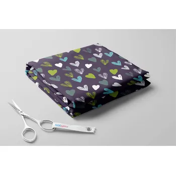 Micropeach, šrafovaná srdíčka Barva: Modrá