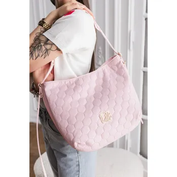 Kabelka Kabelka Laura Biaggi světle růžová