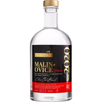 Pálenka Martenz Malinovice Black 45% 2020 0,5 l