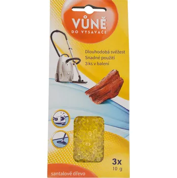 Vůně do vysavače Santalové dřevo 3 x 10 g